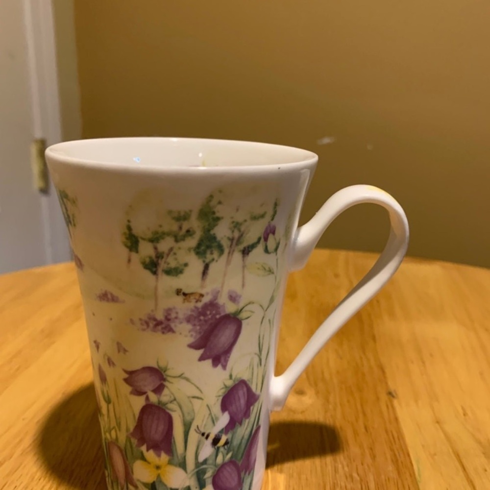 Roy Kirkman “ Serenity “ Fine Bone China Coffee Cup (England )